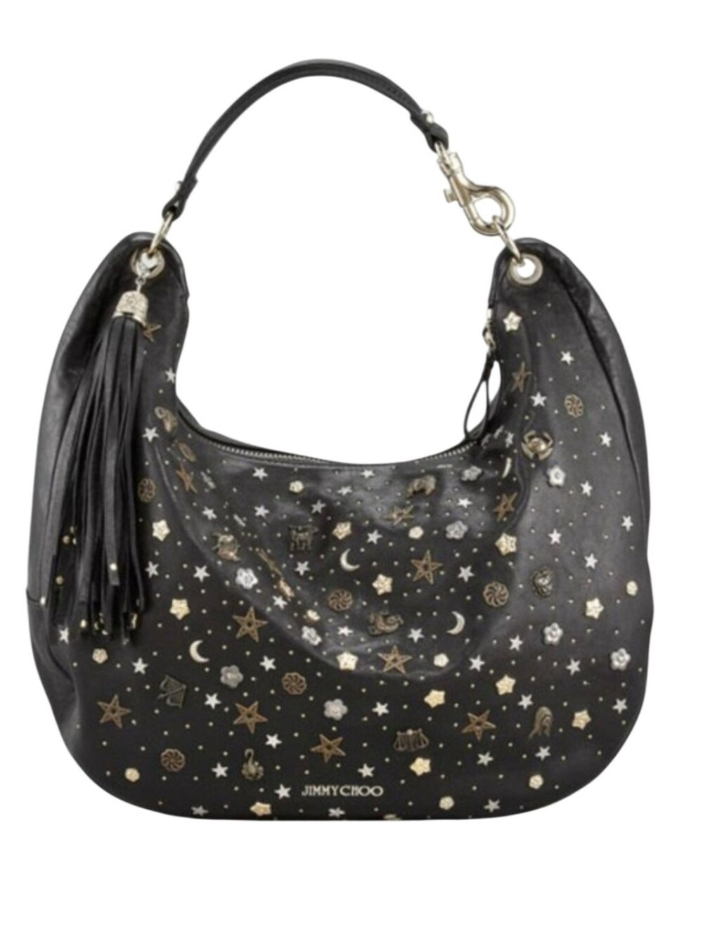 Jimmy Choo Leather Hobo Bag